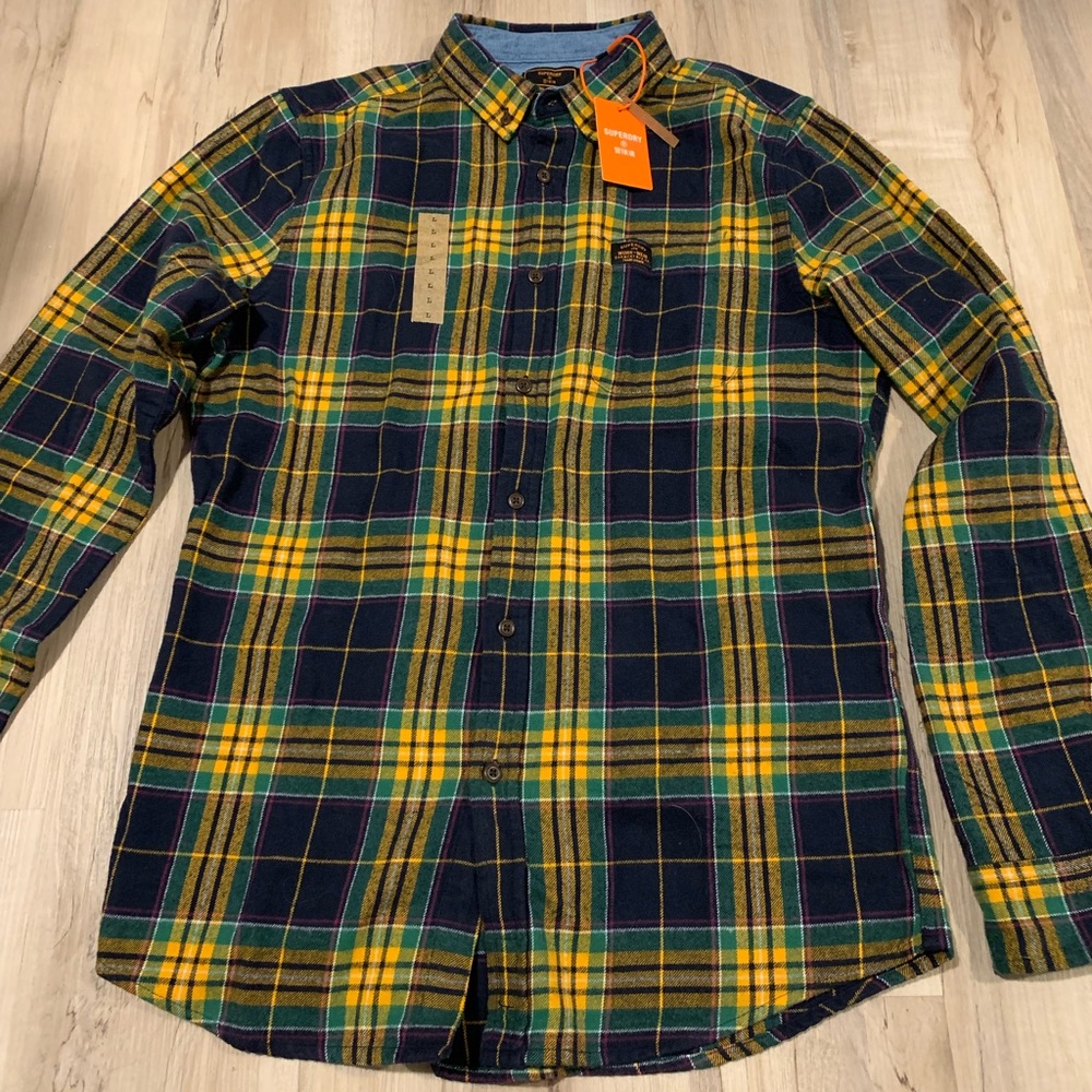 Superdry workwear heavy flannel